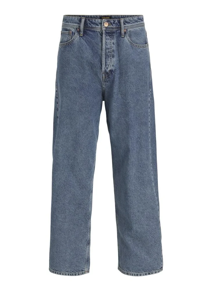 JACK & JONES  Light Wash Relaxed Fit Jeans for Men | Best Price UAE